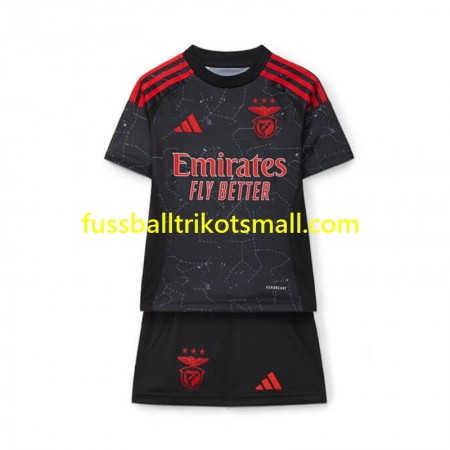 Fußballtrikots Benfica Lissabon Kinder 2024-2025 Kurzarm Auswärts-trikot kaufen